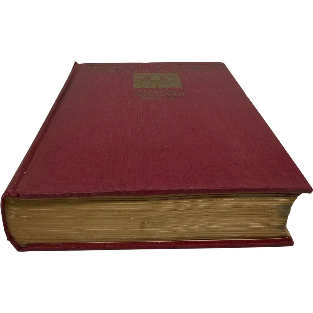 Thomas A Edison Benefactor of Mankind Francis Trevelyan Miller 1931 Book Vintage